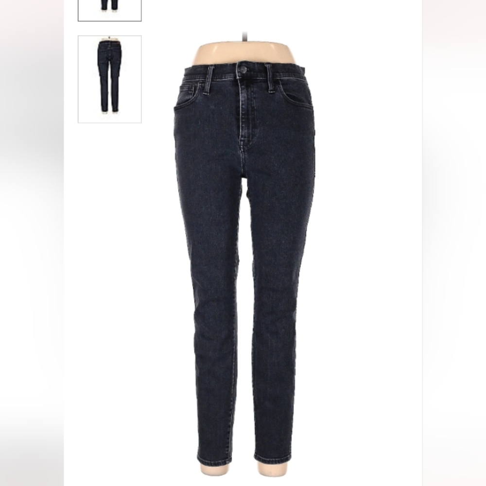 Madewell 10 inch high rise skinny skinny jeans, size 32 - Picture 1 of 3
